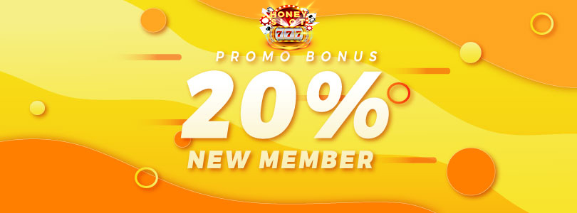 PROMO BONUS NEW MEMBER 20%